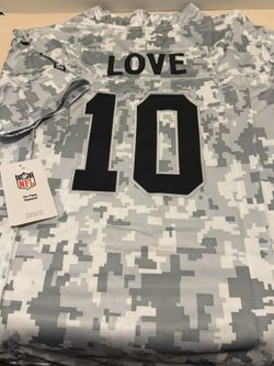 Nike Jordan Love #10 Packers Salute to Service Camo Jersey XL – BNWT