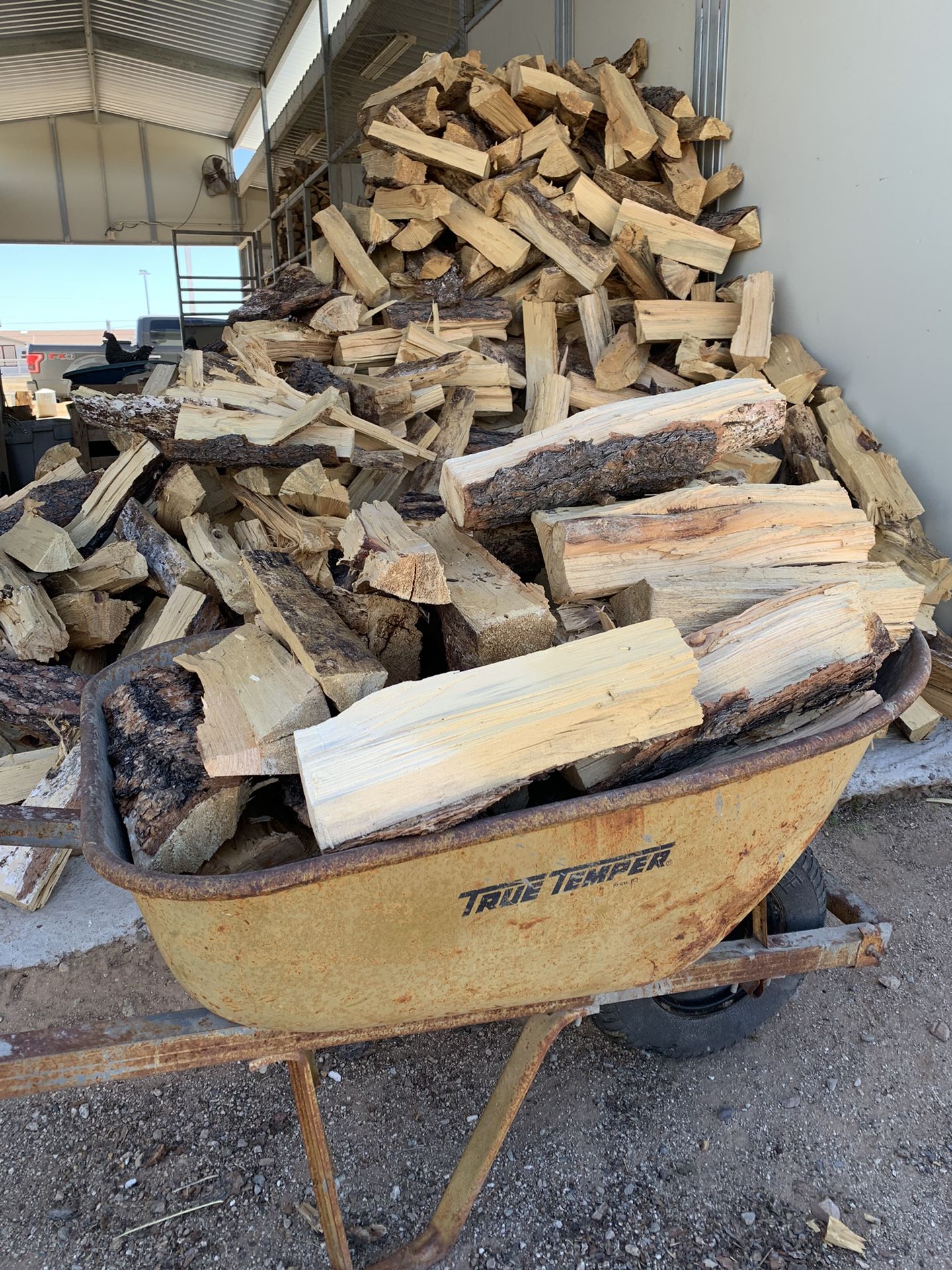 Split And Seasoned Firewood