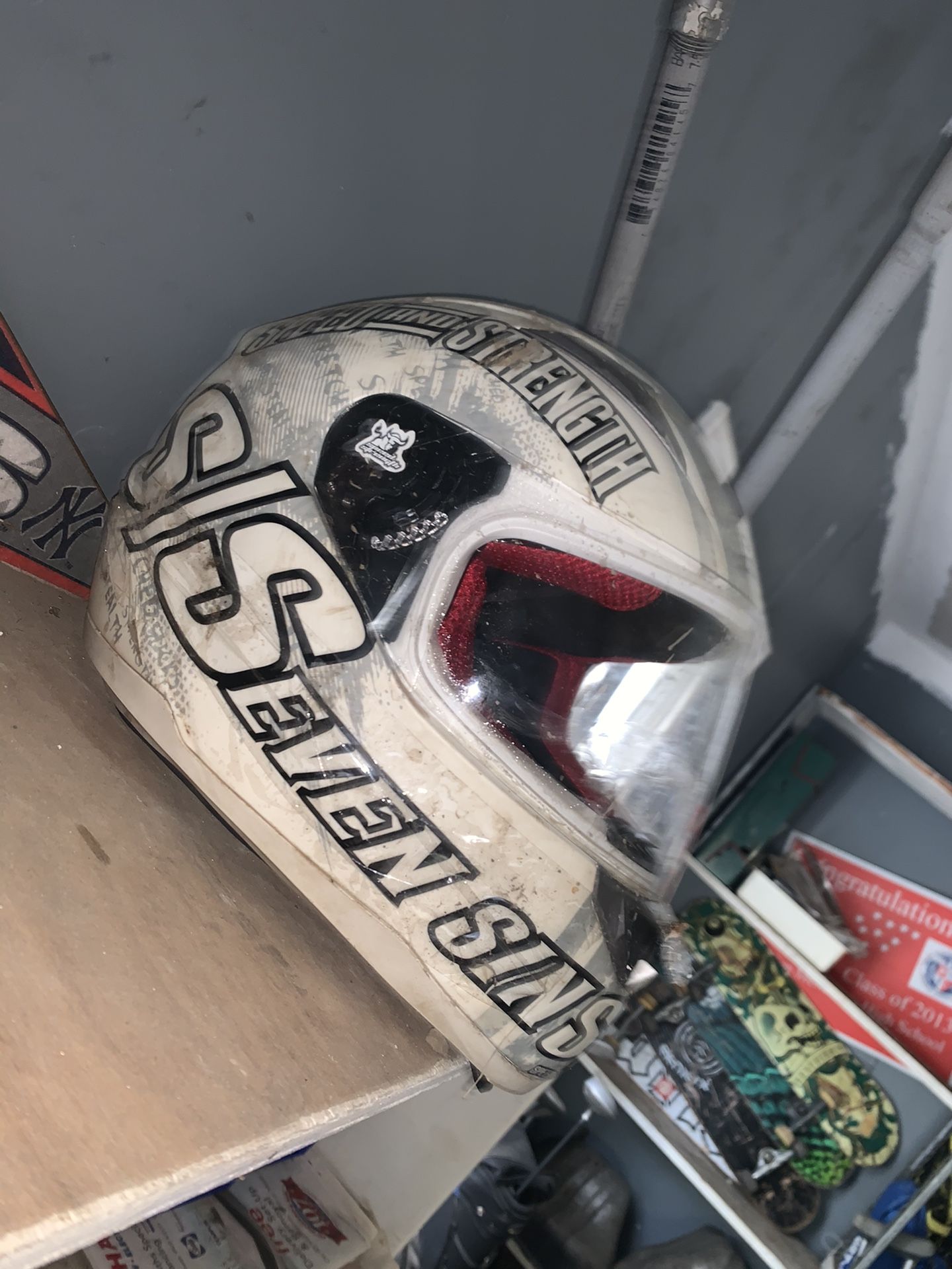 Motorbike helmet