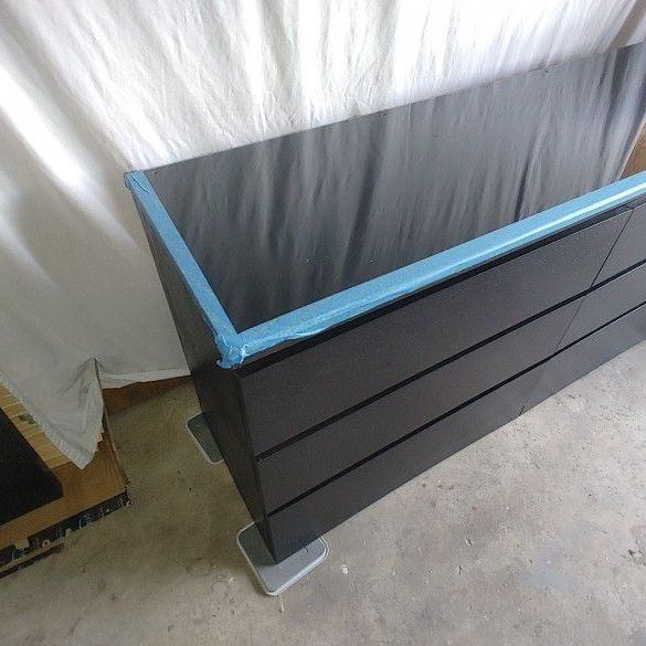 black glass top dresser Amazon.com: ZORPLIX for Bedroom, 5 Drawer Dresser with and LED Lights, Modern Chest of Drawers, LED Dressers for Closet, Dressers Organizer for Bedroom, Closet : Home & Kitchen Modern design for modern homes Mid-Century Italian Black Lacquered Sideboard