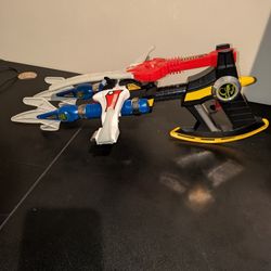 Vintage 1993 Power Rangers Power Blaster Set Sword Axe Bow Lance Daggers Bandai