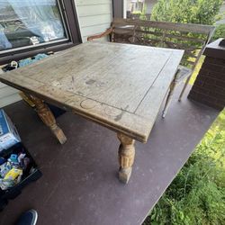 Craft Table Solid Wood Dining