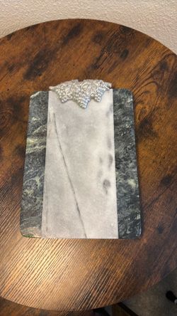 Marble cheese tray