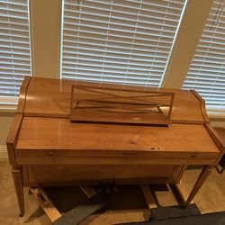 Baldwin Acrosonic Piano – Good Condition – Tuned – Bench Included – Made in USA