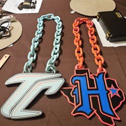 Custom 3D Printed Oversized Sports Chains