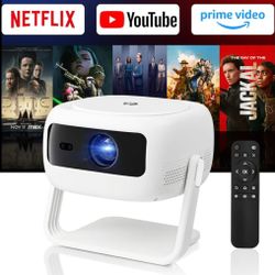 Native 1080P HD Projector with 4K Support,