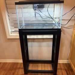 Aquarium w/ Tank Stand / LED Cover