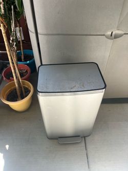 Stainless Steel Step Trash Can