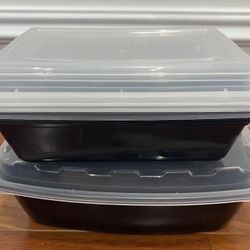 Food Storage Containers, Assorted 