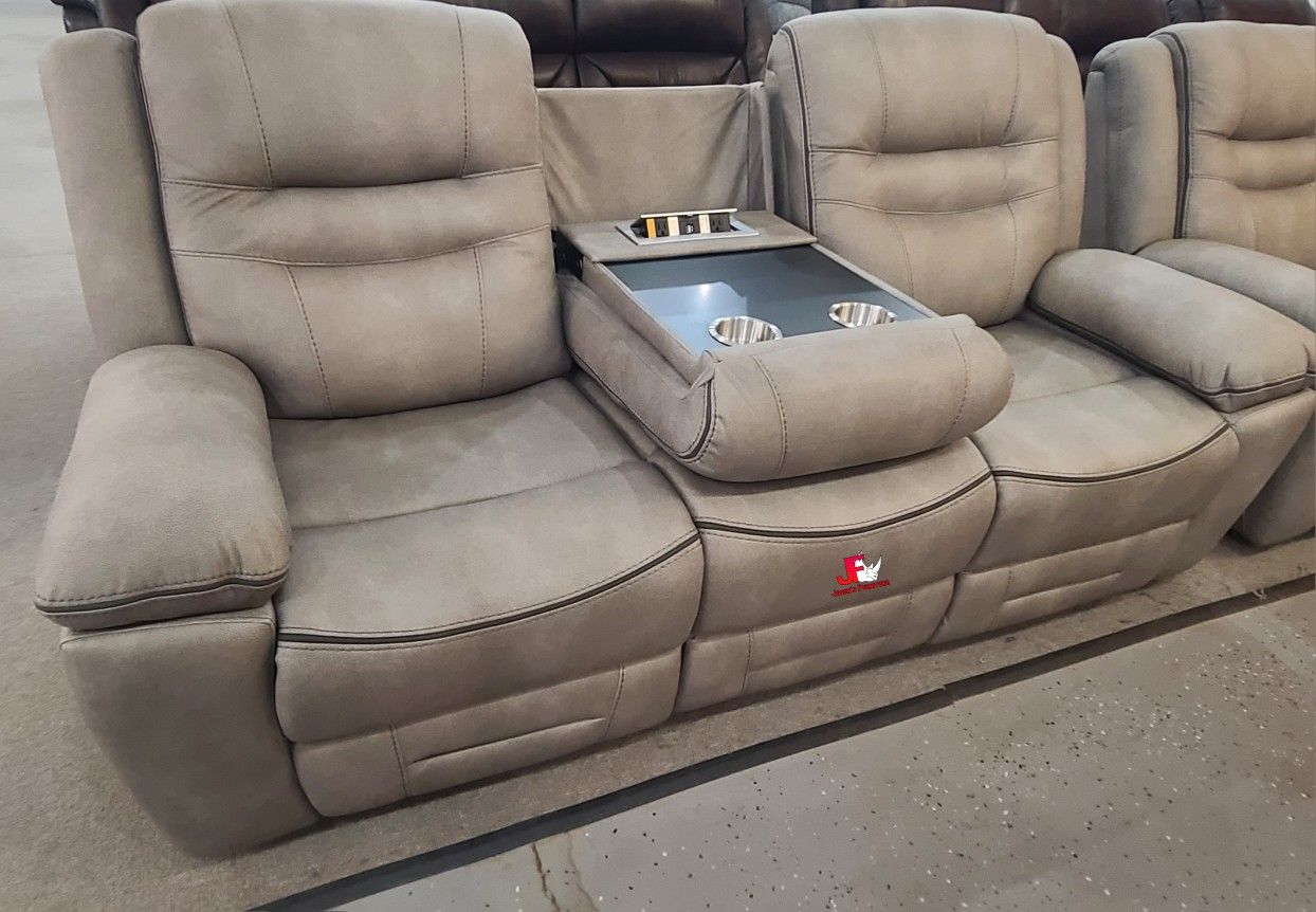 Brand New! 2pc Motion Living Room Set😍/ Take it home with only $39Down/ Hablamos Español Y Ofrecemos Financiamiento 🙋🏻‍♂️ 