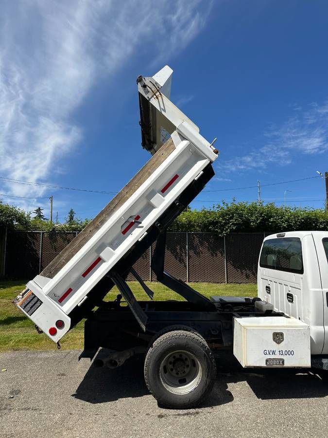 9' Long Rugby “Eliminator” Dump Flat Bed Utility Contractor Flatbed Stock #9103