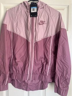 Pink Nike windbreaker