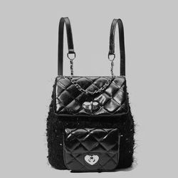 Black Women's Backpack  