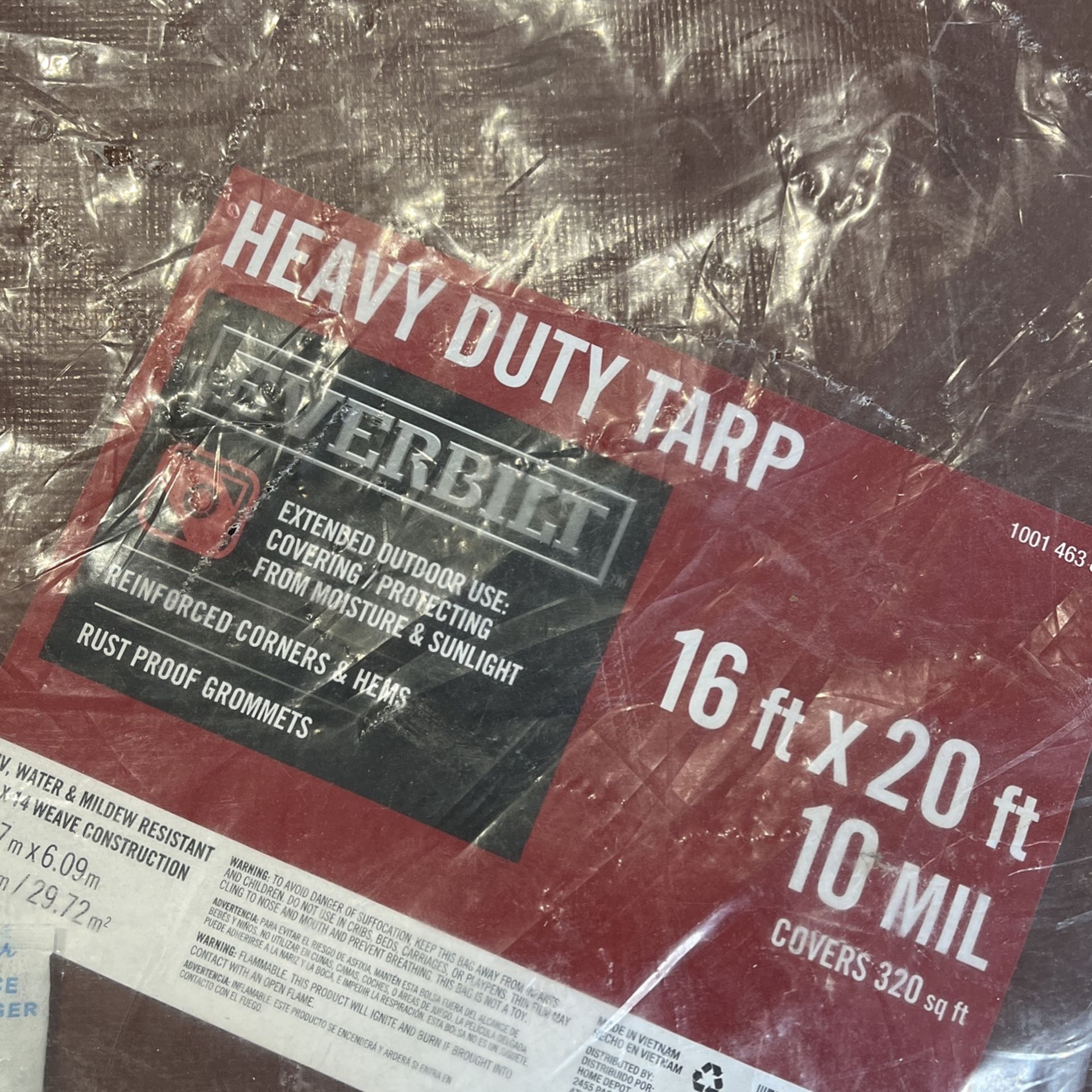 16x20 Tarp Heavy Duty