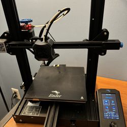 Ended 3D Printer With PLA