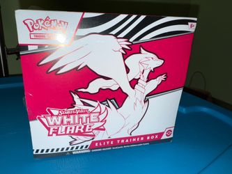 White Flare Elite Trainer Box (little tear)