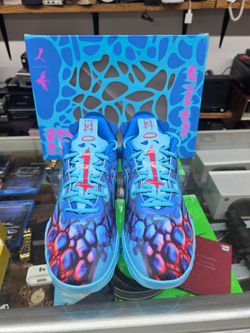 Pumas MB.04 Lo Alien Skins Ultra Blue Luminous Pink Size Us 10