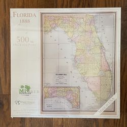 Florida 1888 - (500 Piece Puzzle)