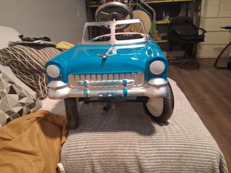 1955 vintage Chevy bel air pedal car