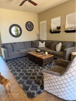 Potato barn sectional couch