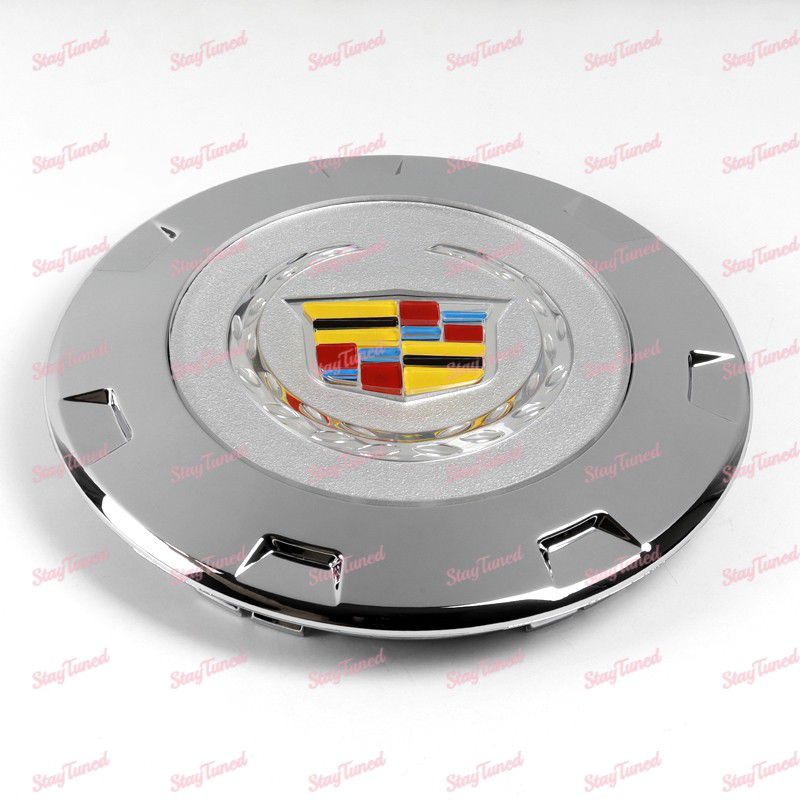 1PCS For Chrome 7 Inches Center Caps Cadillac Seville Eldorado Deville Wheels -(2-CAP-CADI-DEVI-18CM-YSL X1