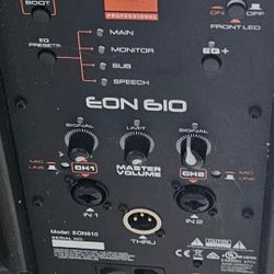 JBL Professional EON 610 Studio Monitor