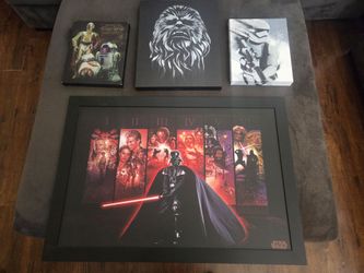 Star wars picture and canvas art