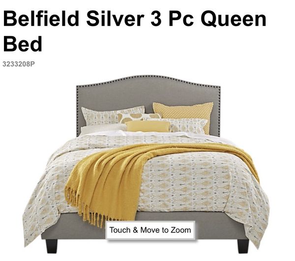 Belfield Gray Queen Size Bed For In Charlotte Nc Offerup Belfield Gray Queen Size Bed