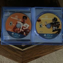 Madden 19 & 20 for PS4. Will Trade For Controller