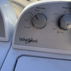 Whirlpool Washer And Dryer Set 