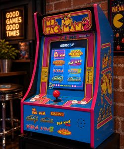 Arcade1Up Ms. Pac-Man Partycade – 12 Games
