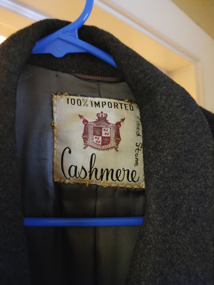 Cashmere Full Length Coat