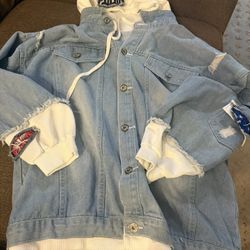 Hoodie Jacket Jeans Size XXL for Women’s 