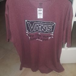 Vans Shirts In Size XL And S both for $25