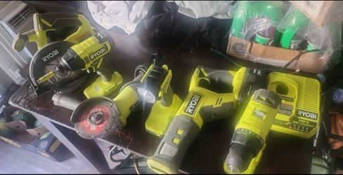 Ryobi set