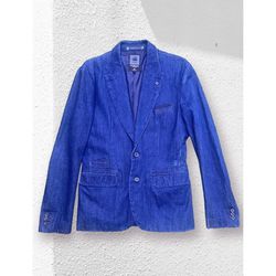 G star Raw Correct Line Denim Blazer Jacket Size Medium