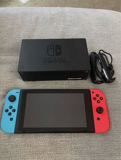Nintendo Switch with Blue / Red Joy-Con
