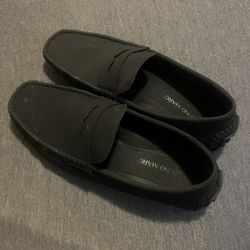 Black Bruno Marc Loafers