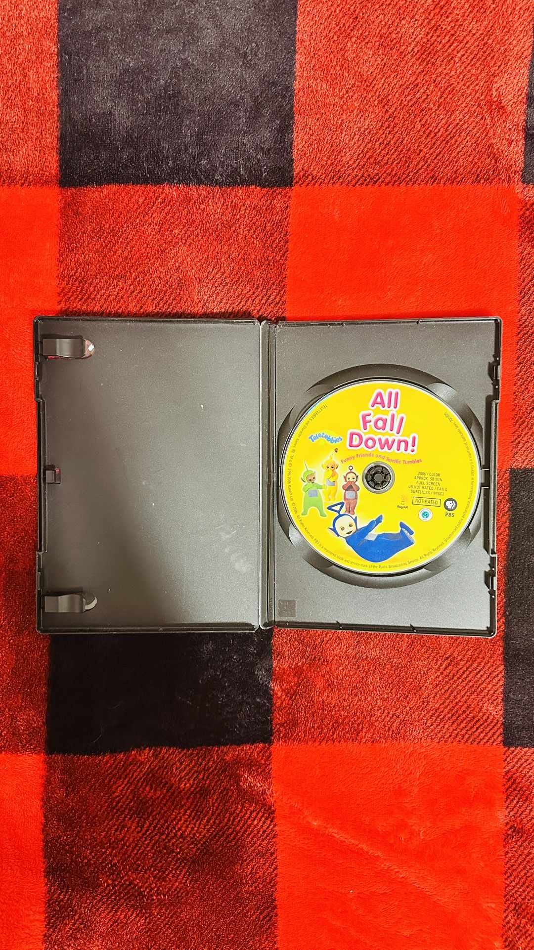 Teletubbies - All Fall Down Funny Friends & Terrific Tumbles (DVD 2006) PBS Kids