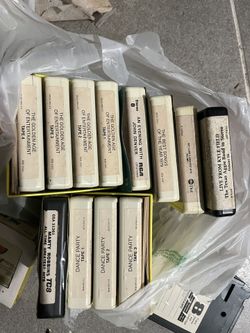 8 Track Music Tapes 