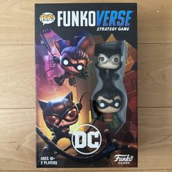 Robin and Catwoman Funkoverse Strategy Game