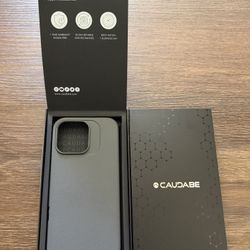 Caudabe iPhone 16 Pro Max Synthesis - Titanium Gray
