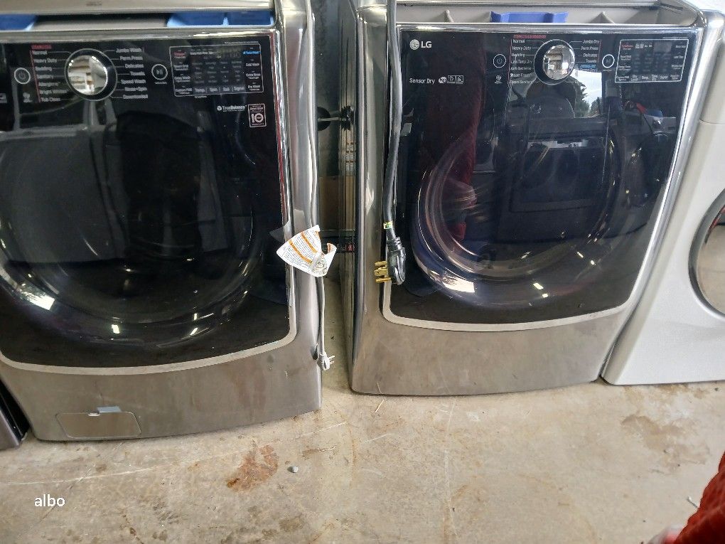 Lg Washer And Dryer Set Signature Series
