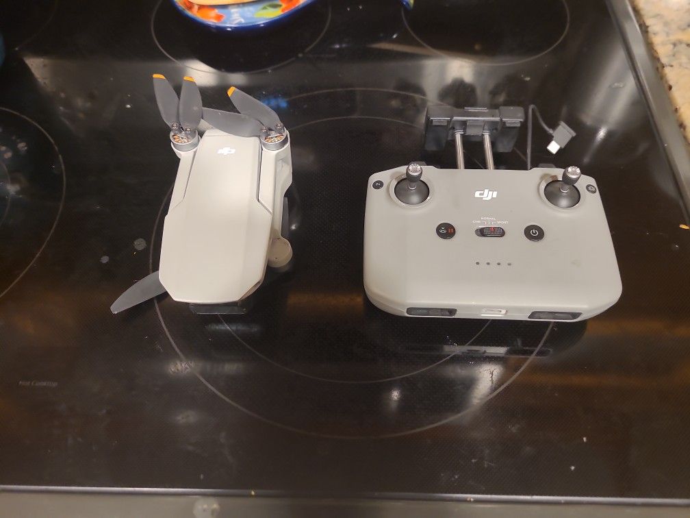 DjI Mini Drone And Controller With Battery