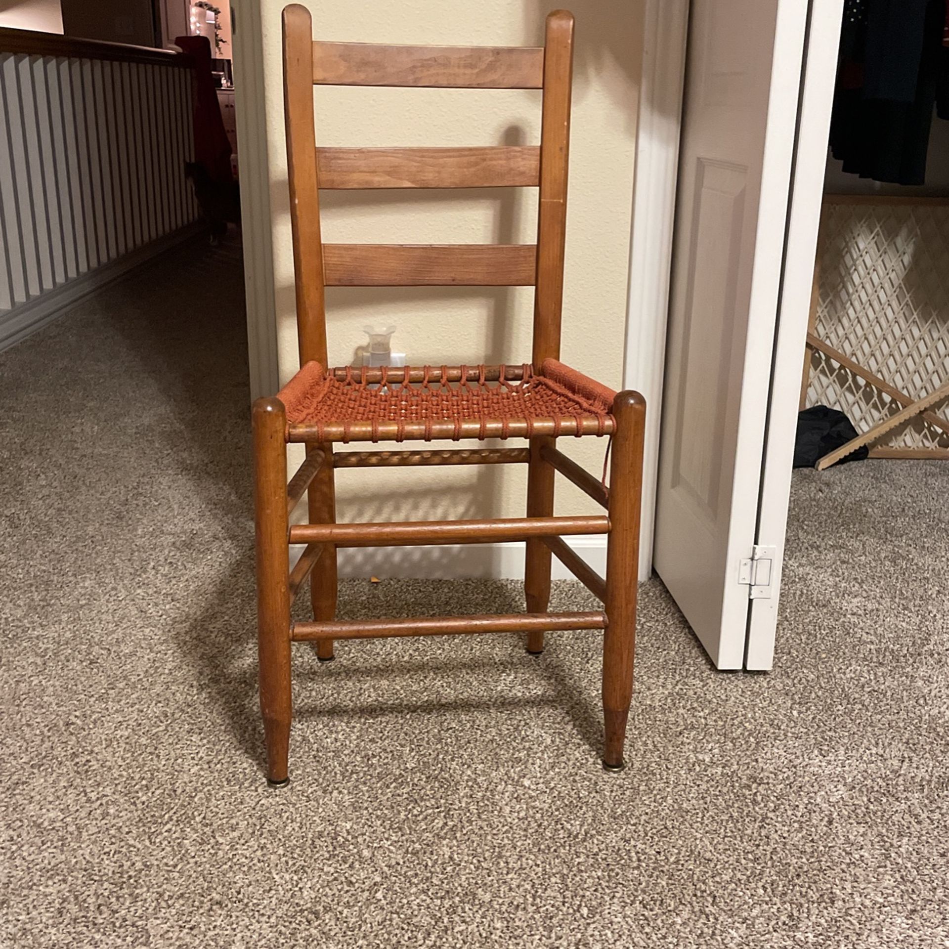 Hand Crocheted Chair