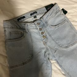 Low Rice Flare Jeans Size:4 (NEW)