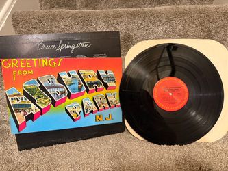 1973 Bruce Springsteen - “Greetings From Asbury Park” Vinyl Record Album