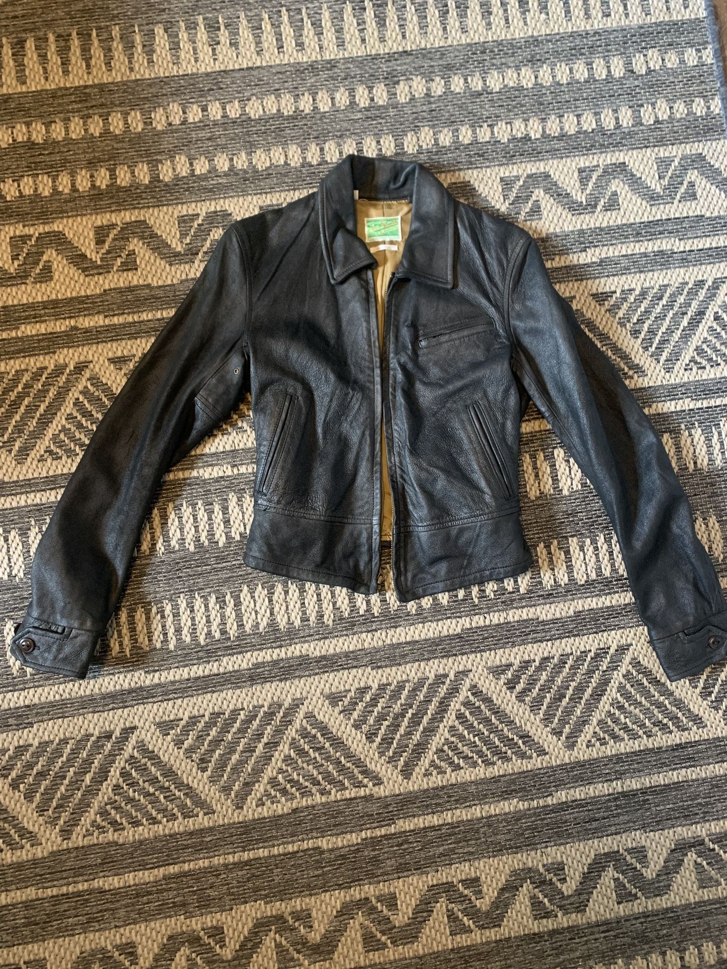 30s Vintage Levi’s Leather Jacket