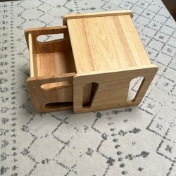 Montessori Nesting Table/Chair Set