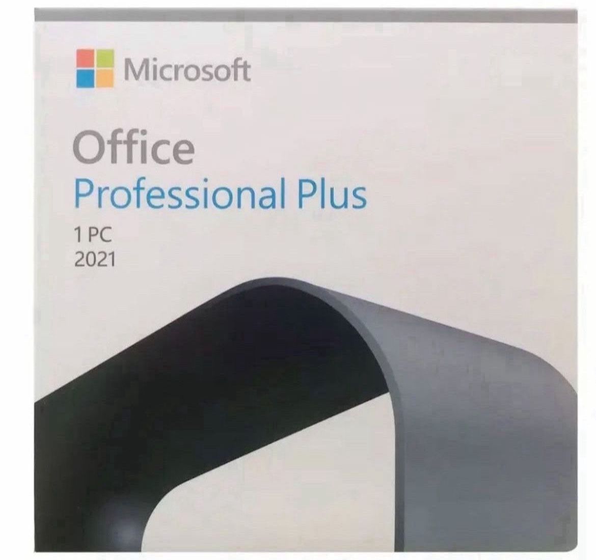 Microsoft Office 2021 Professional Plus - DVD - Lifetime Key For 1 PC
